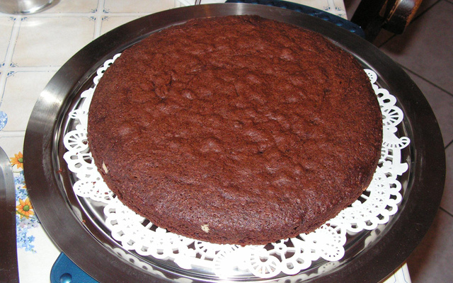 Gâteau au chocolat parfumé au kirsch