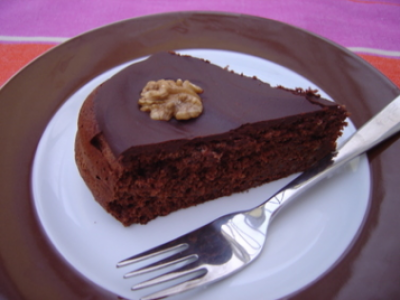 Gâteau au chocolat et aux noix facile