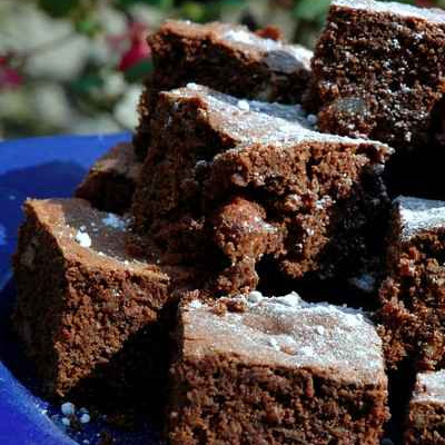 Fondant au chocolat et noisettes