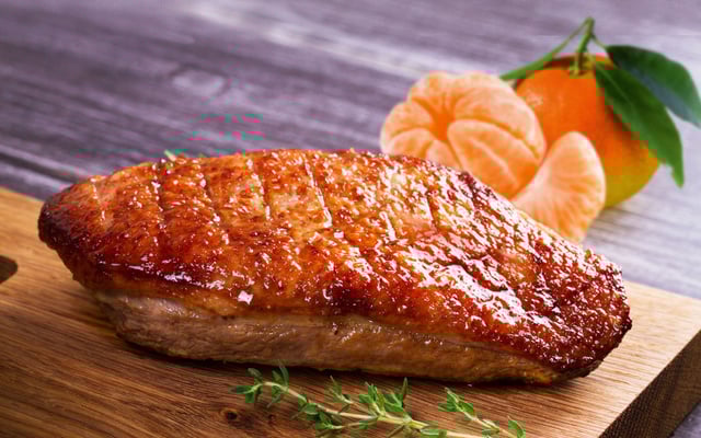 Magret de canard aux Clémentines de Corse