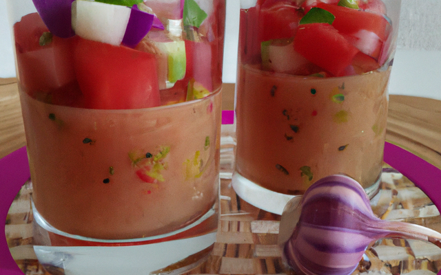 Gaspacho en verrine