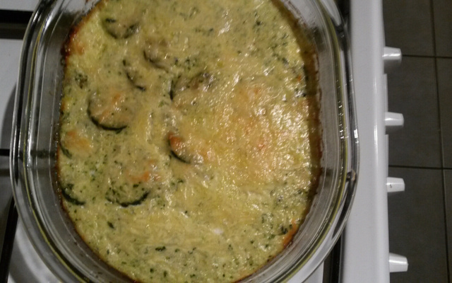 Gratin de courgettes façon flan