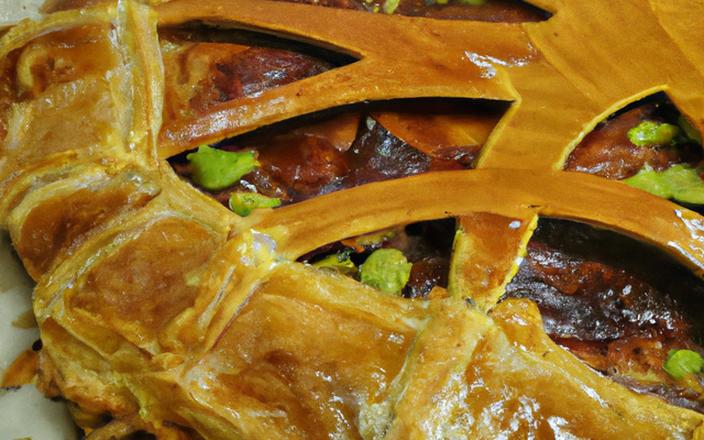 Galette des rois choco-pistache de gontran cherrier