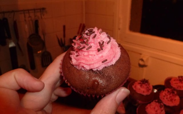 Cupcakes au chocolat épicé