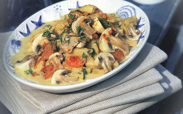 Blanquette de casserons à l'ancienne