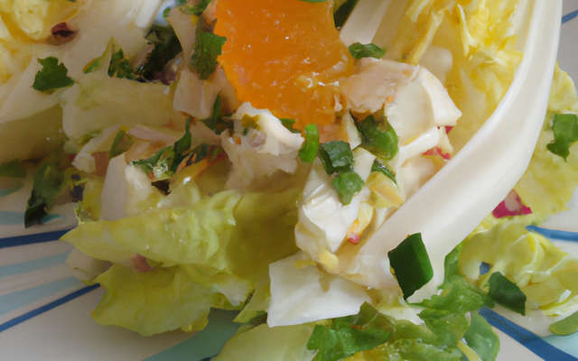 Cottage à l'orange et aux endives