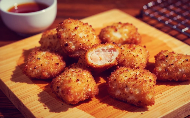 Poulet pané fait maison