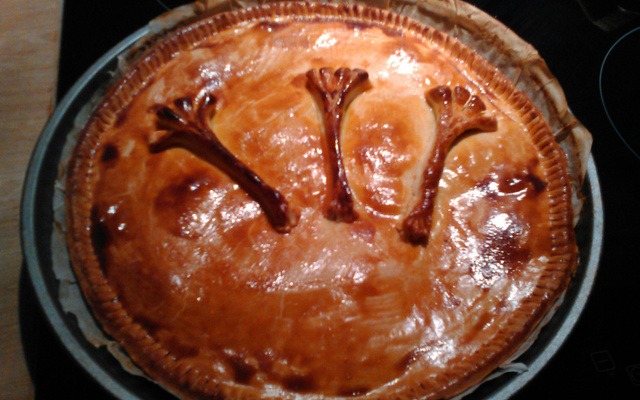 Tourte pomme de terre poireau
