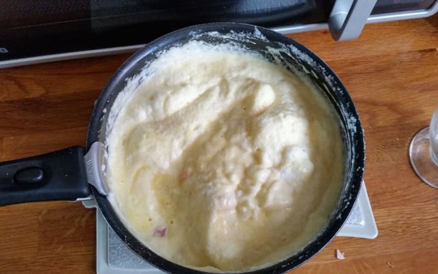 Recette Soufflé au jambon et au fromage