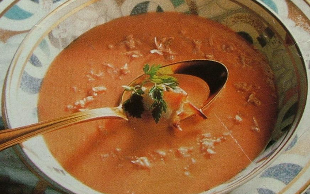 Soupe de crabe rapide