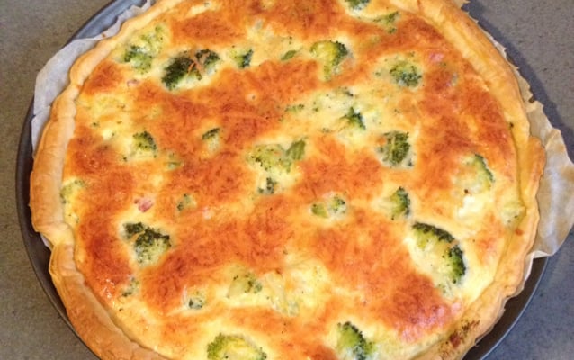 Quiche Brocolis Jambon
