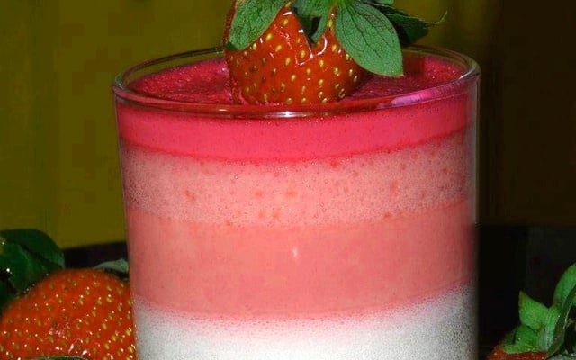 Tiramisu fraise coco