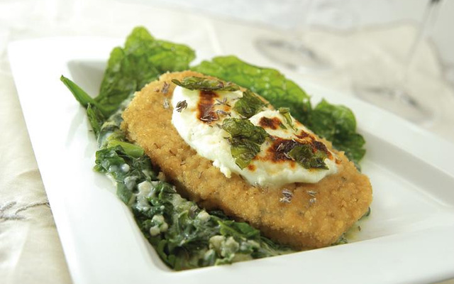 Croustisoy aux épinards et aux fines herbes