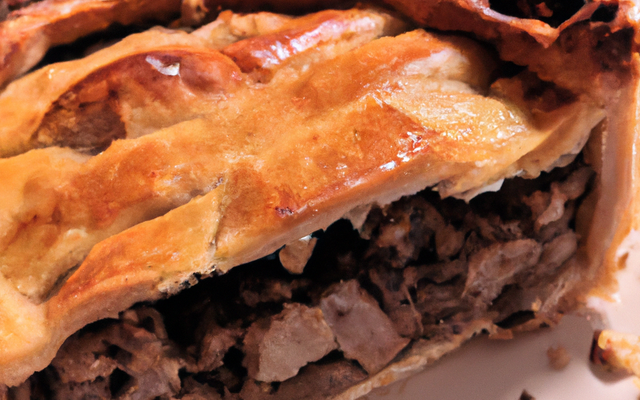 Tourte à la viande au fromage