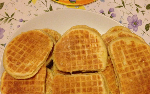 Gaufres à la cassonade de ma grand-mère