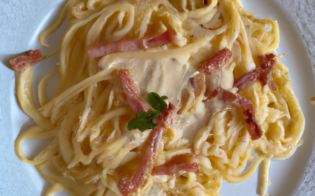 Pâtes à la carbonara faciles