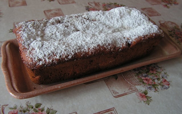 Cake aux abricots et cerises