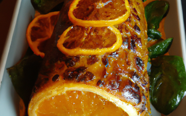 Orange farcie