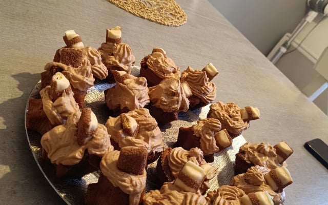 Cupcakes kinder bueno et nutella