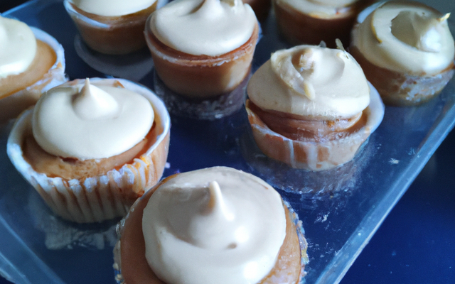 Cupcake, glaçage au cottage cheese spéculoos !