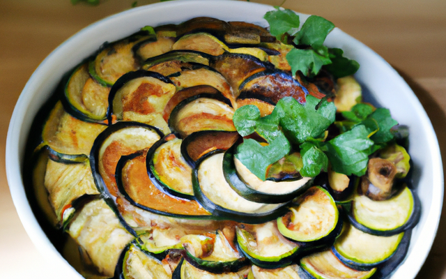 Flans aux courgettes et aubergines