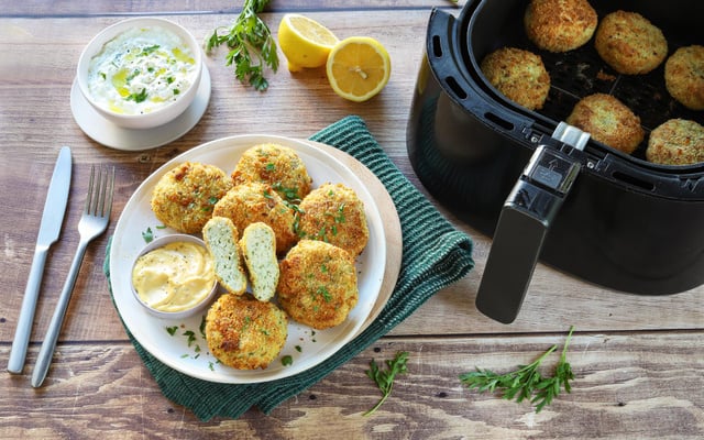 Croquettes de poisson au Air Fryer