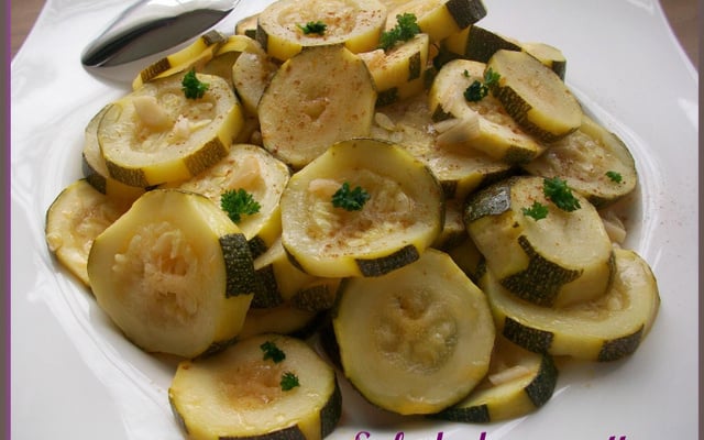 Salade de courgettes
