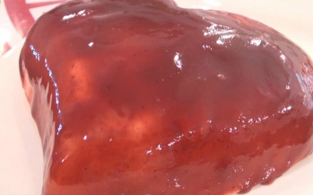 Bavarois à la fraise