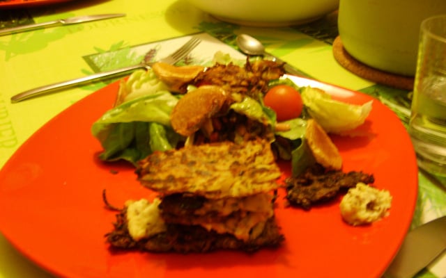 Millefeuille de pommes de terre rapide