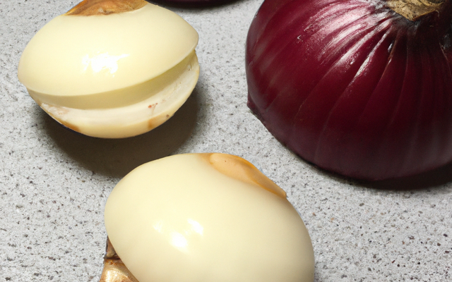 Noix de St Jacques, oignons rouges