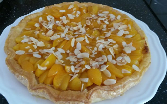 Tarte aux abricots à la crème d'amandes