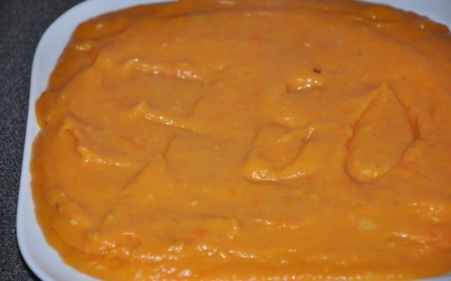 Purée de potimarron et pommes de terre
