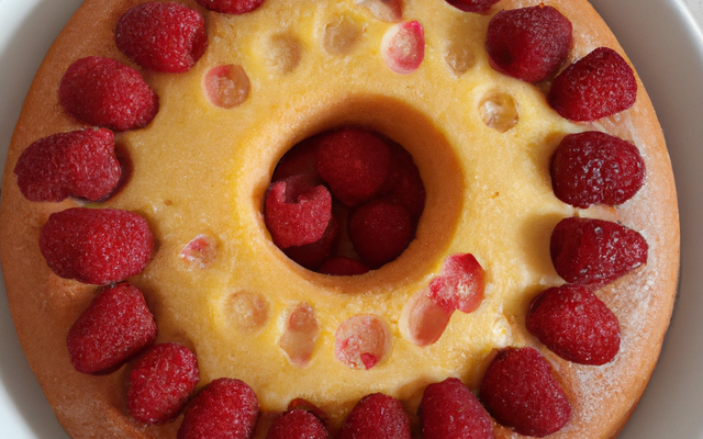 Charlotte framboise minute