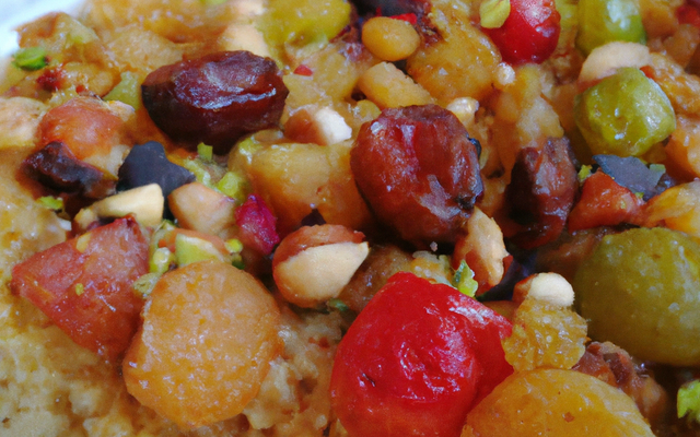 Taboulé sucré aux fruits secs