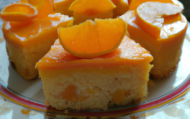 Gâteau oriental à l'orange