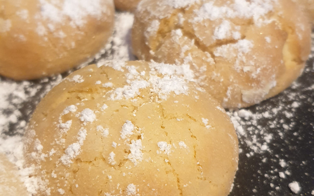 Biscuits craquelés au citron