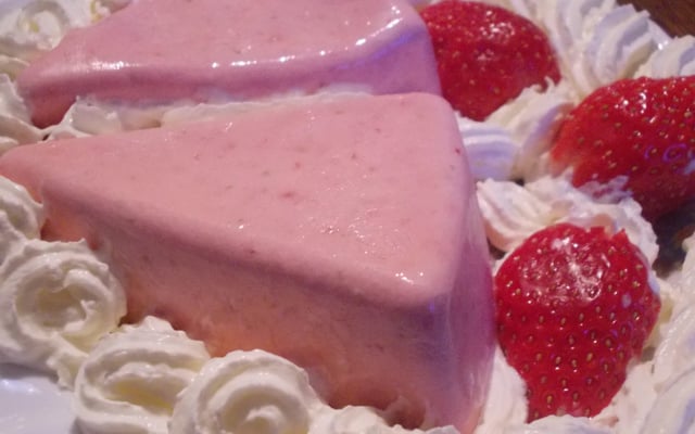 Glace maison à la fraise