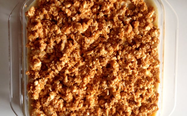 Lasagne de bananes jaunes