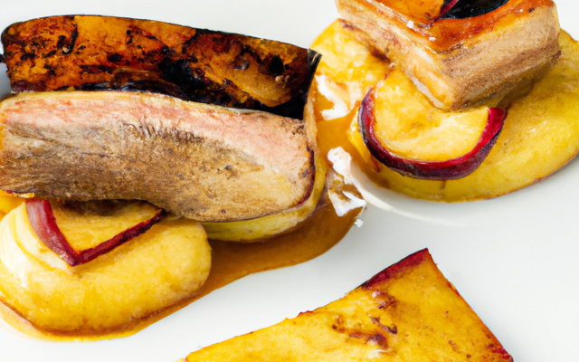 Foie gras aux pommes