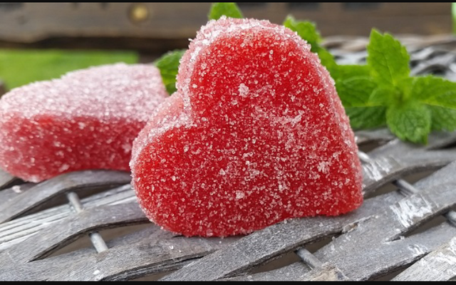 Pâtes de fruits à la fraise