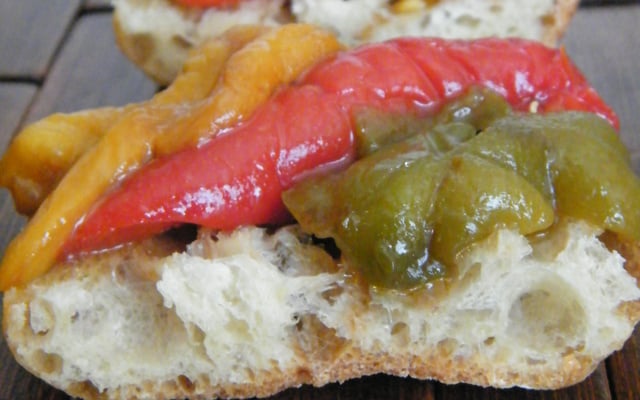 Poivrons marinés économiques