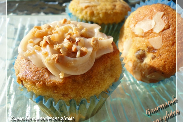 Cupcakes au marron glacé