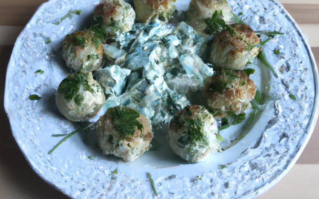 Boulettes de Cottage Cheese au roquefort