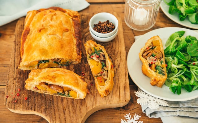 Wellington de légumes, safran et Poivre de Phu Quoc