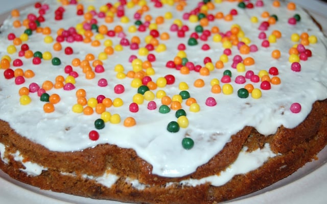 Gâteau aux noix et mascarpone