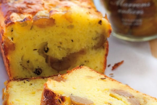 Cake aux marrons et au saint-nectaire