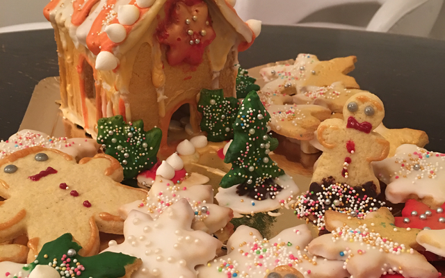 Maison en pain d'épices au Thermomix