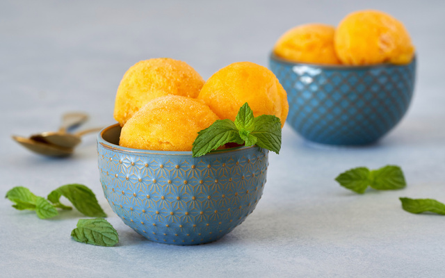 Sorbet au mangue au thermomix