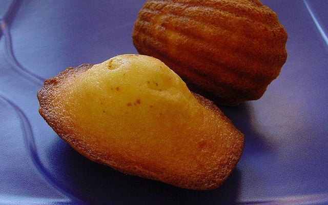 Madeleine à déguster sucrée ou salée