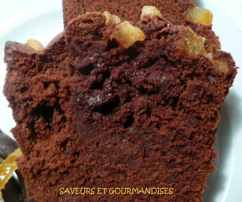Cake au chocolat noir fondant